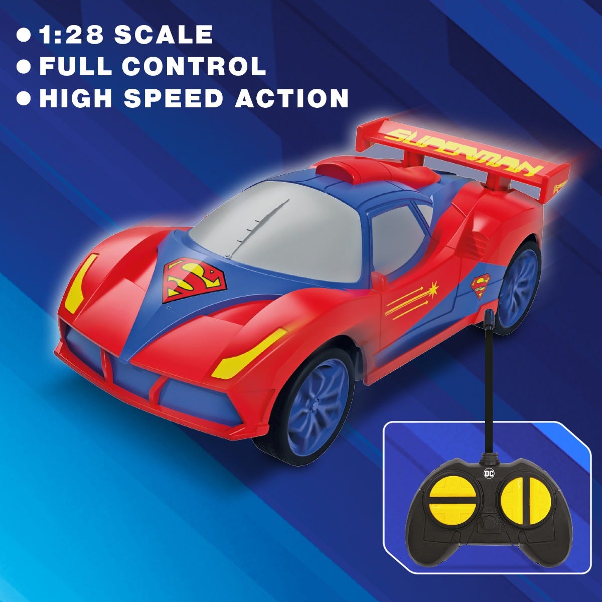 Superman remote control car sales