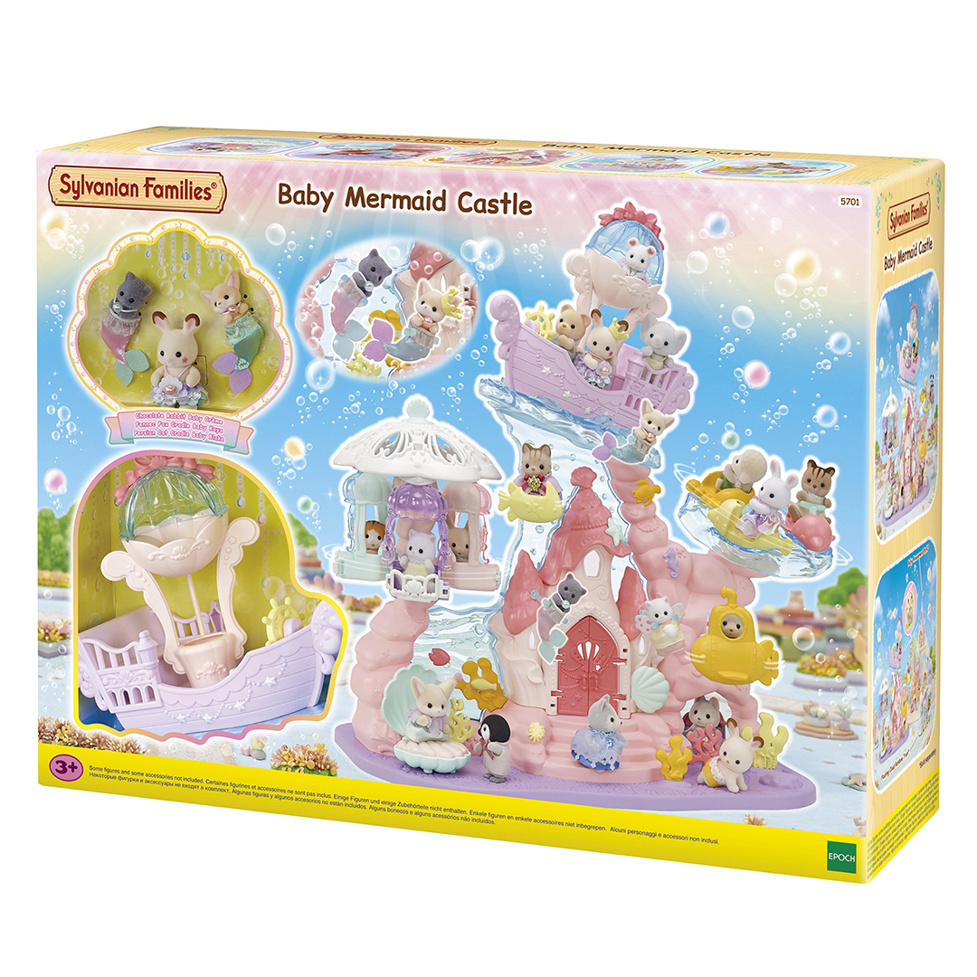 Photos - Action Figures / Transformers Sylvanian Families Baby Mermaid Castle 
