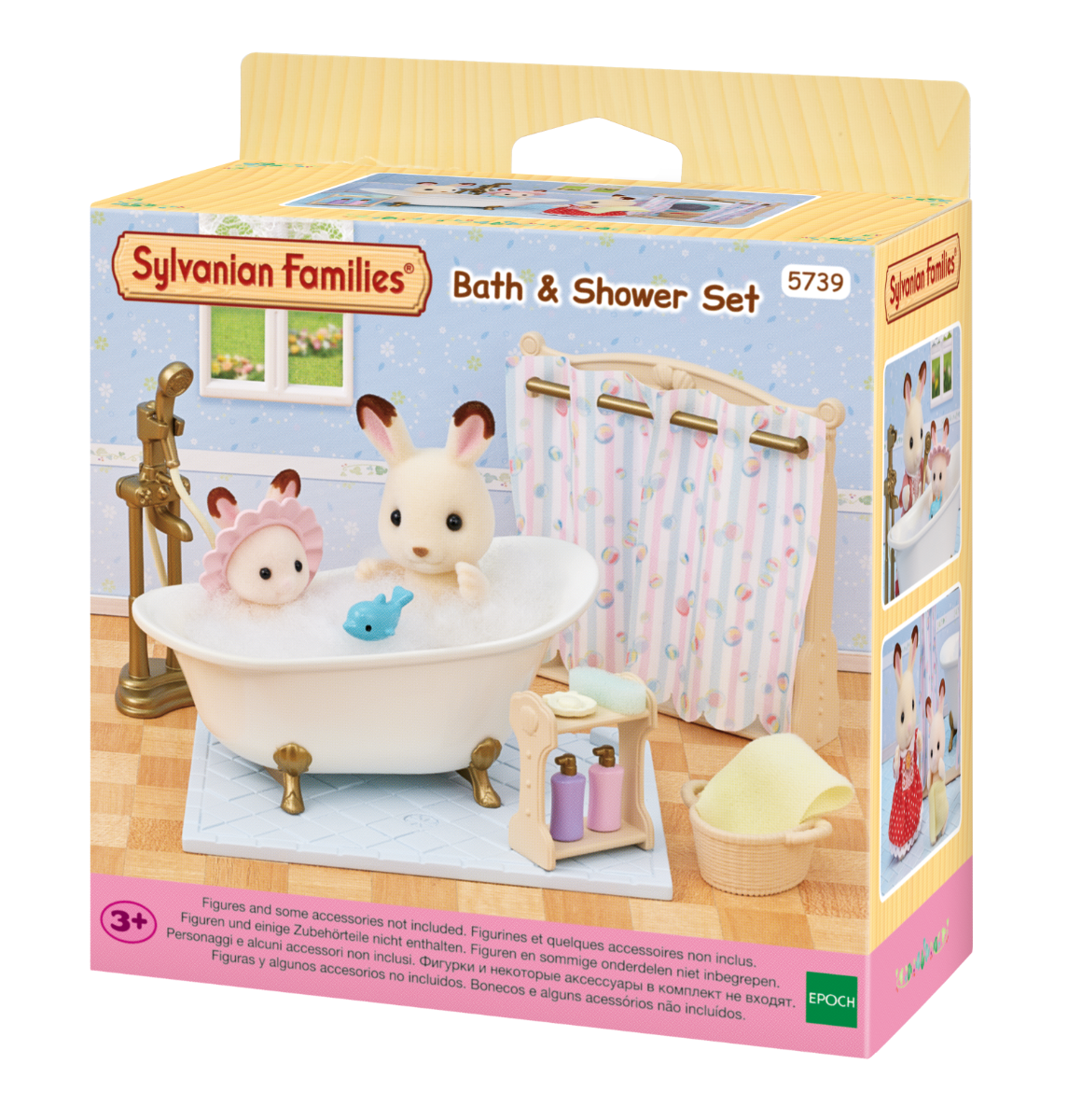 Sylvanian Families Bath Shower Set