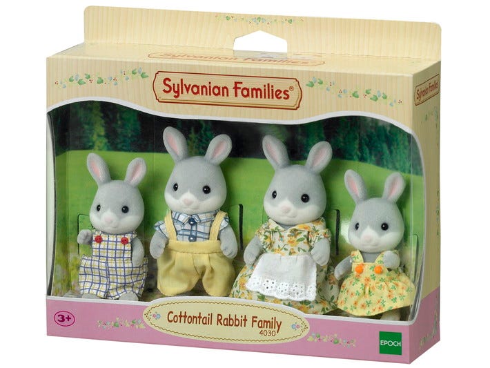 Image of Sylvanian Families - Cottontail Rabbit Family
