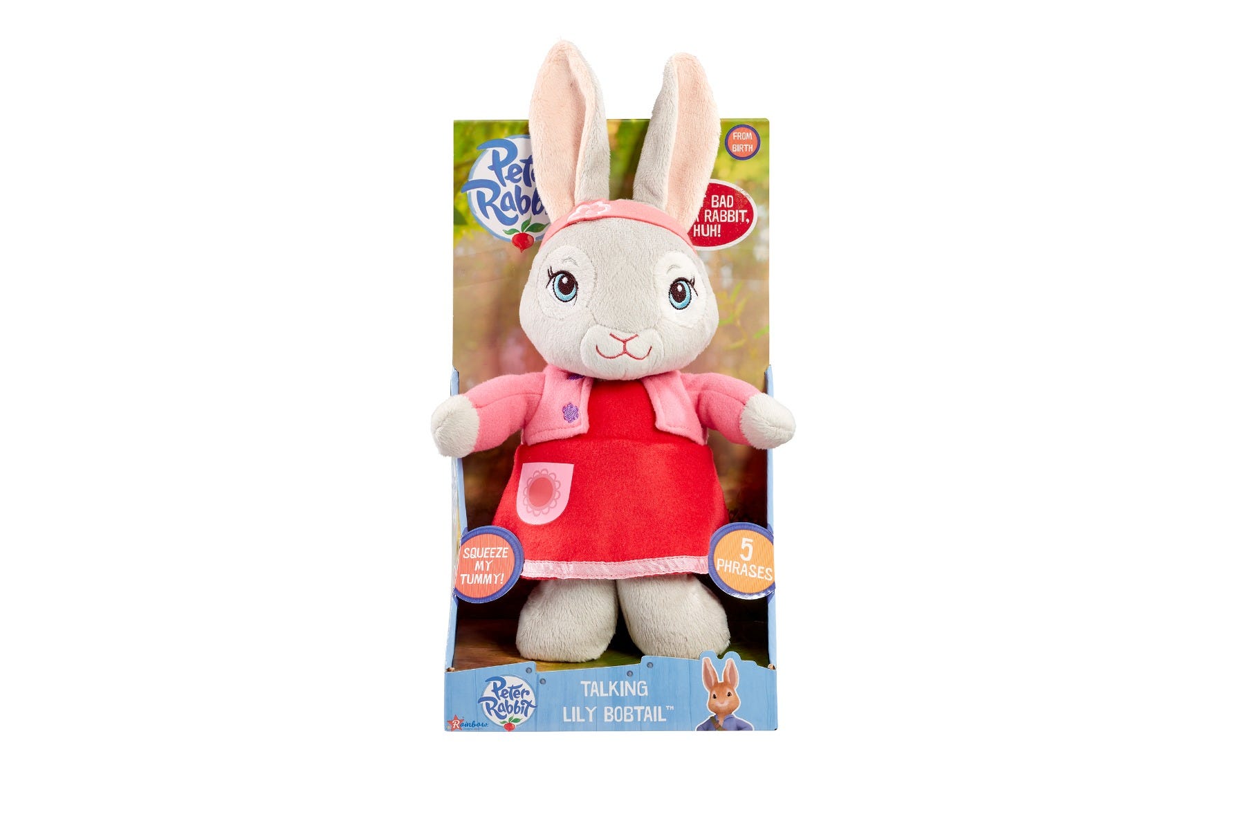 Lily rabbit soft toy top