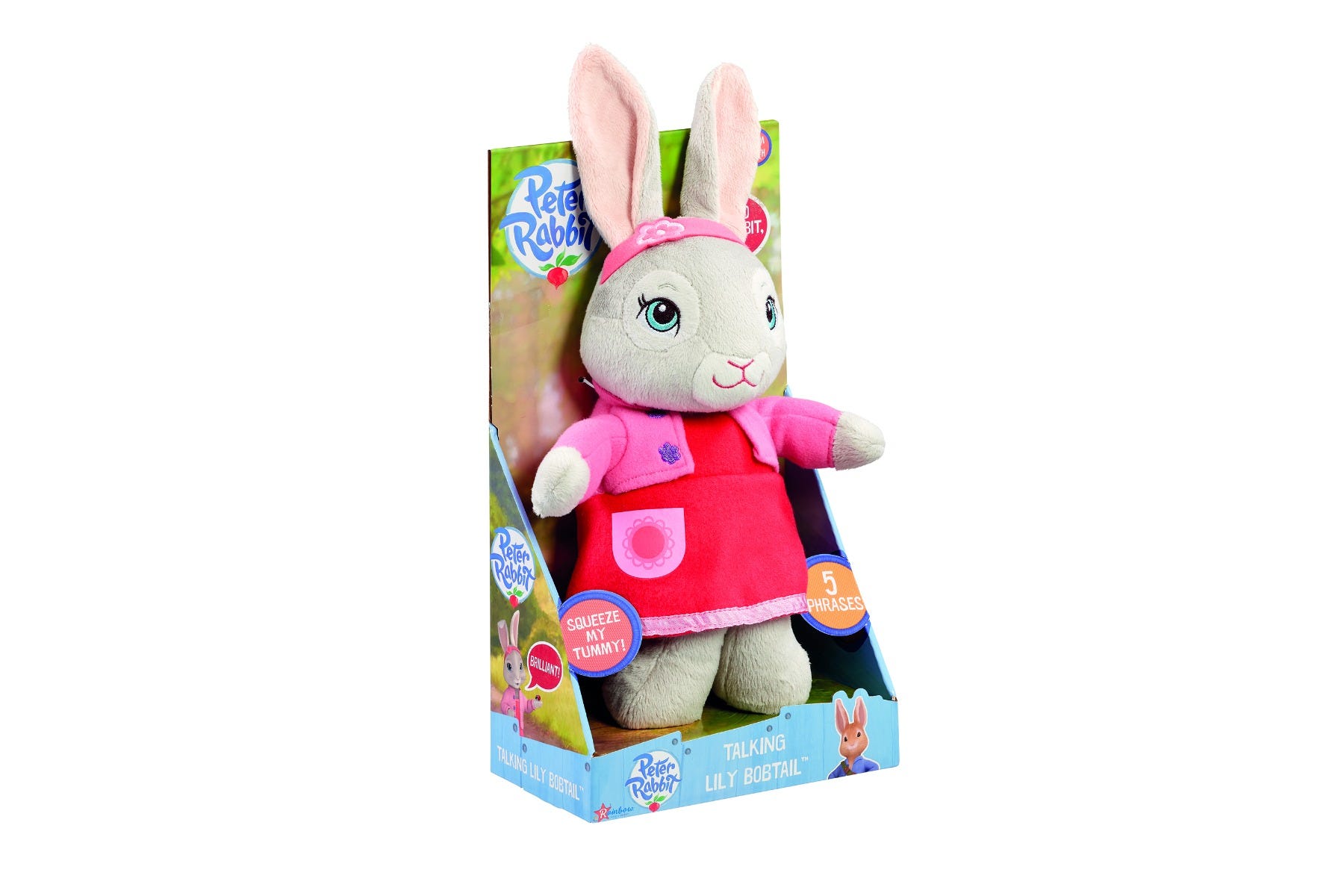 Talking Lily Bobtail Soft Toy