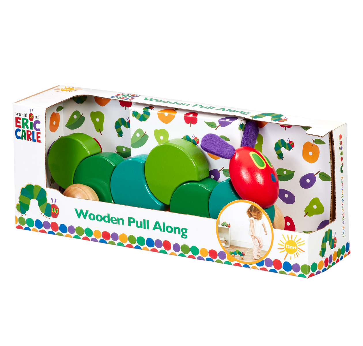 Hungry caterpillar pull along toy store