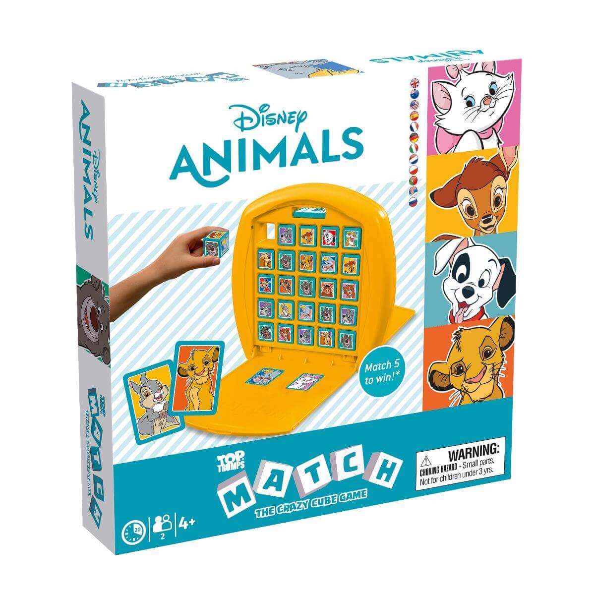 Top Trumps Match Disney Animal