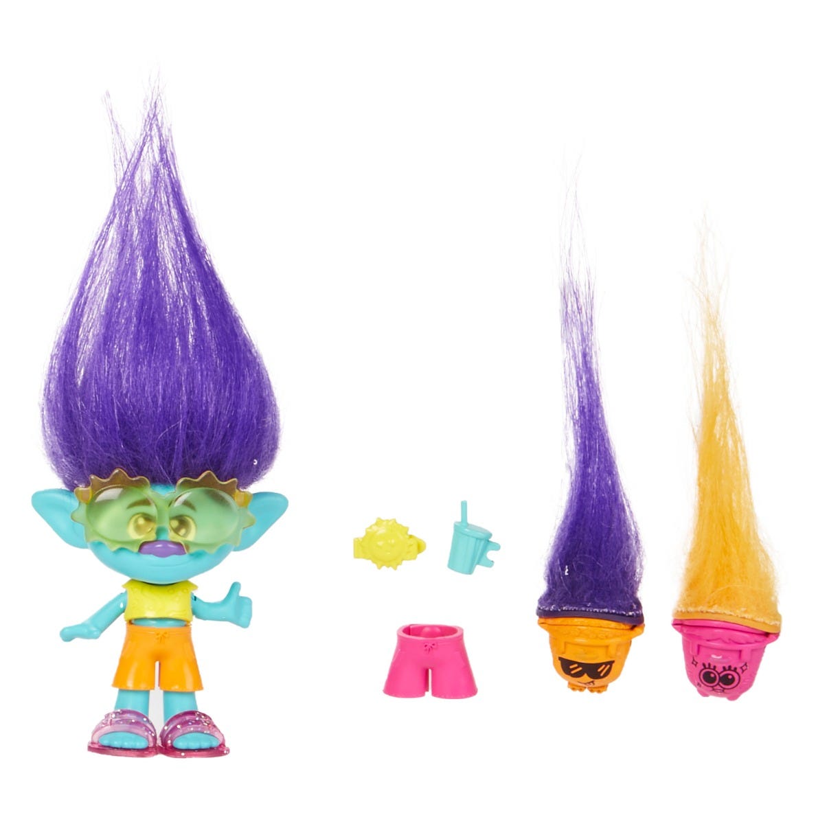 Trolls Band Together Hair Pops - Branch Small Doll