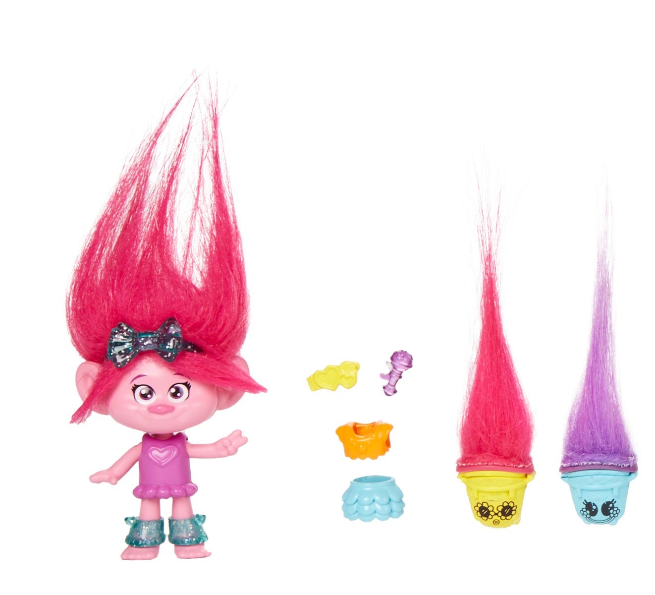 Trolls Band Together Hair Pops - Poppy Small Doll