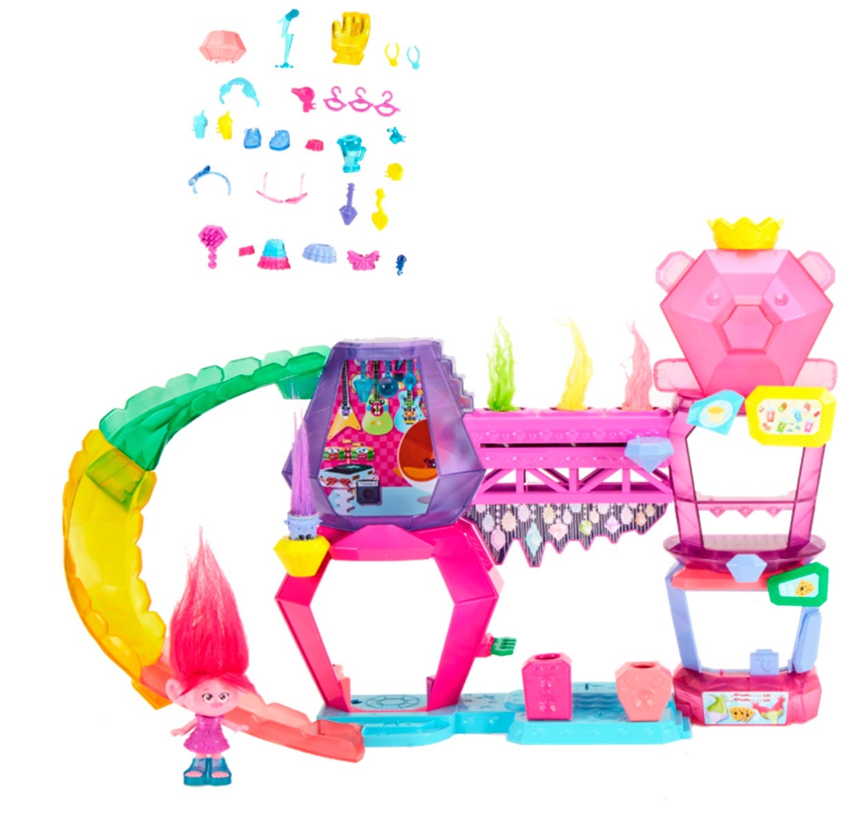 Trolls Band Together Mount Rageous Playset and Poppy Doll