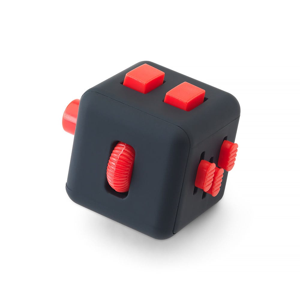 Twiddle Cube V2 Black & Red