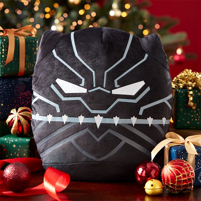 TY Marvel Black Panther Squishy Beanie, 14 Inch