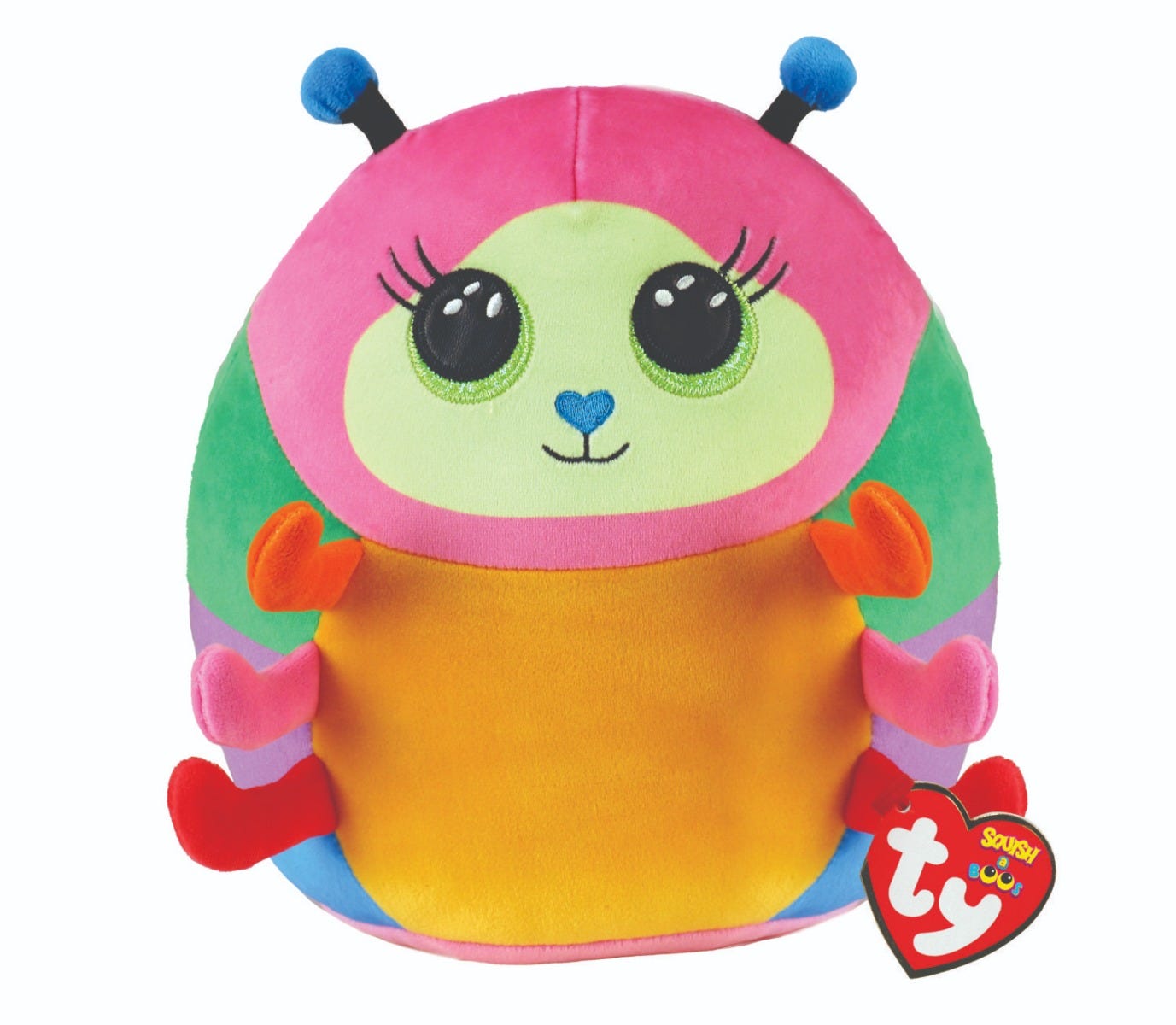 TY Nessa Caterpillar Squish A Boo 10"