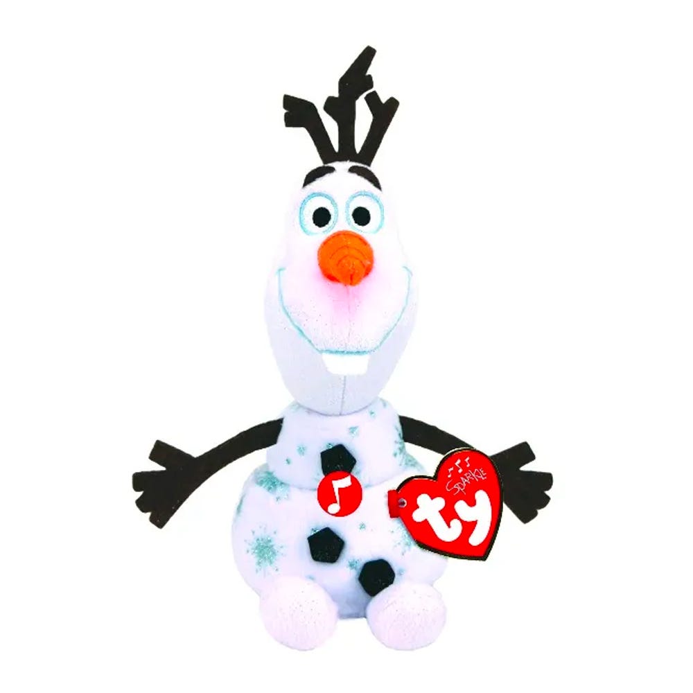 TY Olaf Snowman w/sound Beanie