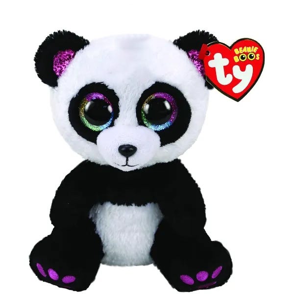 Panda beanie baby 2025