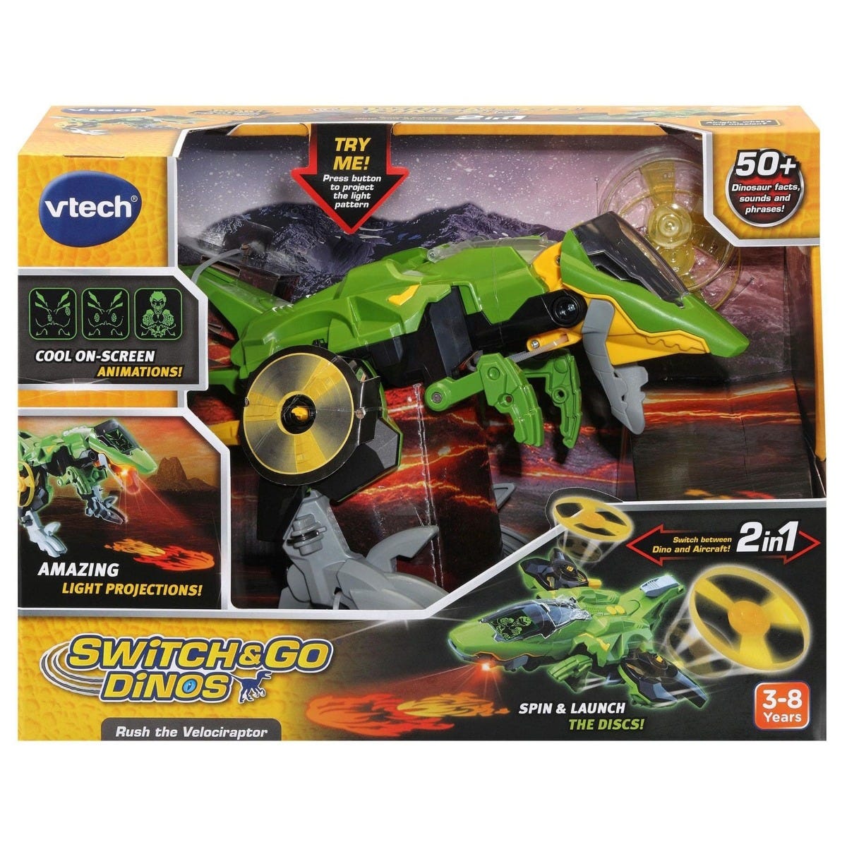 Switch Go Rush The Velociraptor
