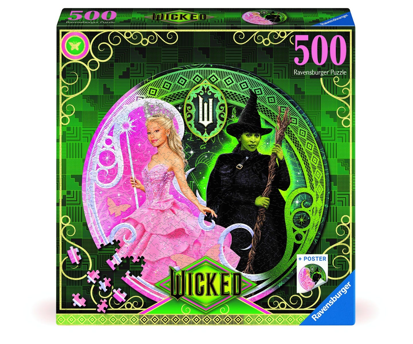 Photos - Jigsaw Puzzle / Mosaic Movie Jigsaw Puzzle Wicked the  - 500 Pieces Puzzle 
