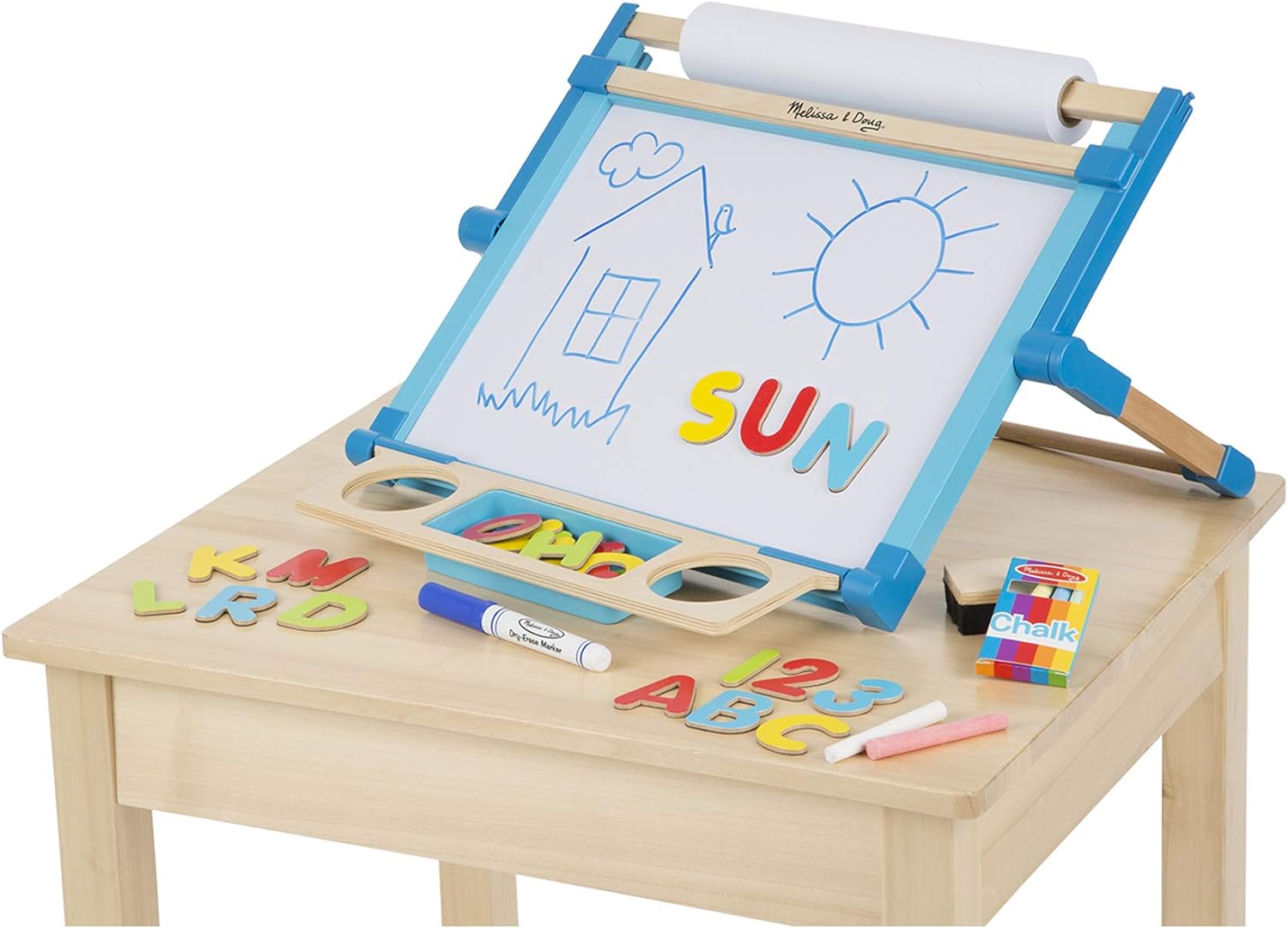 Double sided tabletop easel clearance
