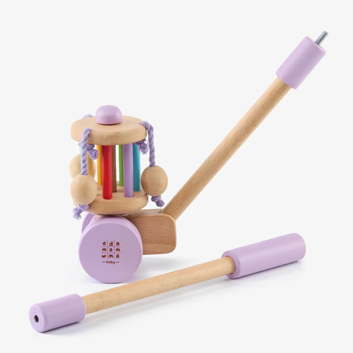 Image of Wooden Toy - Push Toy Carousel