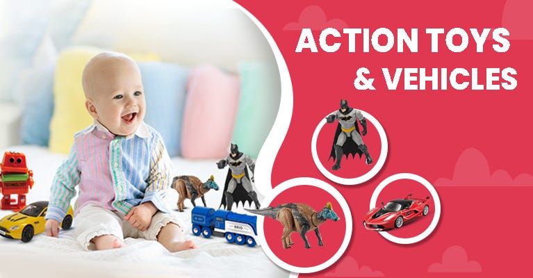 Action Toys & Vehicles