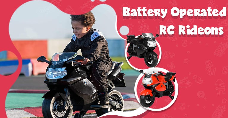Battery Operated RC Rideons