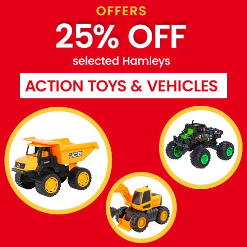 Hamleys Action Toys & Vehicles
