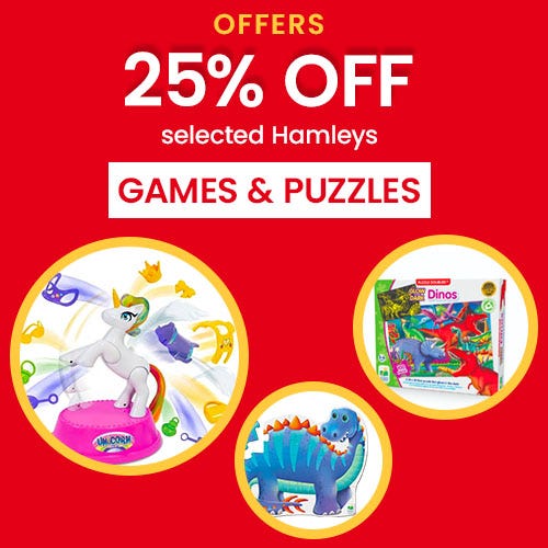 25% Off Hamleys Games & Puzzles